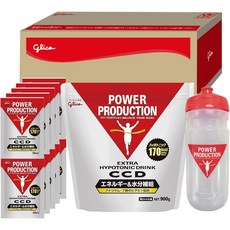 일본 글리코 파워프로덕션 CCD 드링크 세트 10L용 대용량 500ml 10포 에너지보충