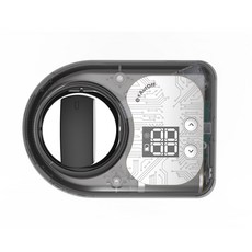 YZTEK 耀主科技 E 自動關 直橫通用版 TY009 瓦斯爐自動關火器, 透明黑, 3個