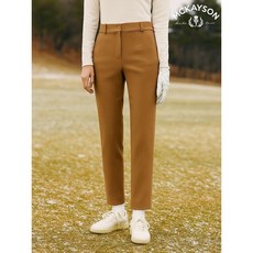맥케이슨 여성 하이텐션 기모 슬림핏 팬츠 카멜 MCW4PT684CAM