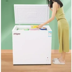 미니 김치냉장고 소형 술장고 스탠드형 원룸 1인용, 136 화이트 특허 서리 감소 45kg