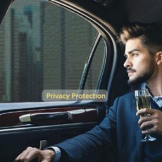 차량용 모기장 자석방충망 햇빛가리개 SUV 승용차 차박 캠핑용 환기창문용 커튼형 방충망, I_대형 전면 도어 한 쌍