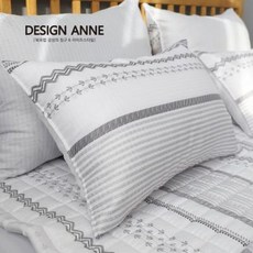 인견 노르딕실키 베개커버46-그레이