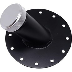 45도 연료전지 충전구 외경 가스 강철 베이스 알루미늄 캡 9.8cm 및 검정 해외 직배송