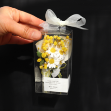 데이지 케이스 미니꽃다발, 옐로우