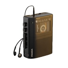 레트로 카세트플레이어 카셋트 C타입충전 라디오, A. 6501 블랙 헤드폰 포함