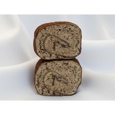 생크림폭탄 손수건케이크 (초코) [랑주], 1개, 130g