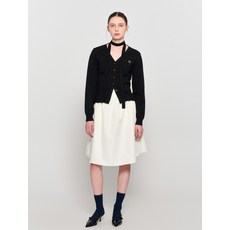 브랜드정품 제너럴아이디어 GENERALIDEA 에센셜 리브드 브이넥 가디건 BLACK WBD3L04502 253435