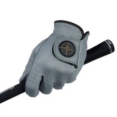 [3장] 히메지몬자 시그니처 이중덧댐 올양피 남성 남자 왼손용 골프장갑, C26309 블루그레이 남, 3개