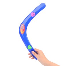 와락스 부메랑 원반 던지기 플라잉 볼 플레이 디스크, 랜덤, 1개, V형