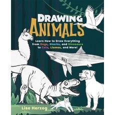 Drawing Animals: Learn How to Draw Everything from Dogs Sharks and Dinosaurs to Cats Llamas and ... Paperback, Ulysses Press, English, 9781646041572