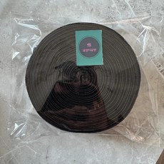 긍정미공방 코메즈밴드 38mm 12마 허리고무밴드, 1개, 블랙