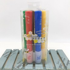 小鶴日貨 日本製 honeycomb 水性彩色筆 6色組(深色款) 兒童安全無毒繪畫塗鴉筆, 1個