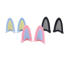 [고움터] 헬멧장식 헬멧액세서리, 블랙