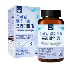 웰리즈 수국잎 열수추출 프리미엄정 1000mgx60정 2개월분 AMPK효소, 1개, 60정