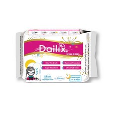 Dailix 楓葉國 超瞬吸抑菌淨味乾爽衛生棉 (8片裝), 1個, 29cm吸血鬼棉*1包(無贈品), 8片, 夜用
