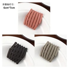 摺疊可伸縮髮箍 女款便攜洗臉髮圈, 1套, 百搭三件套