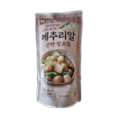 정원 메추리알 곤약 장조림, 2개, 1kg