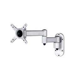 SPT SC-02 雙臂360度可旋轉液晶顯示器支架，適用14-23吋螢幕，超薄貼壁設計，安全可靠, 1個, SPT SC-02 雙重360度可旋轉液晶顯示器支架