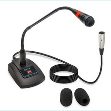 12398735 콘덴서 마이크 WordSentry XLR Gooseneck Microphone with 48 Volt Phantom Power - Professional Uni, 12398735 콘덴서 마이크 WordSentry XL