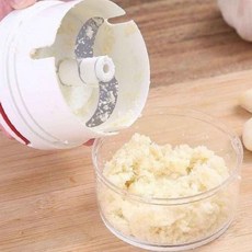 마늘분쇄기 수동 야채 마늘 고기 믹서 다지기 분쇄기 채칼