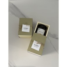 끓여 만든 생강청 320g 한방차 보자기포장 상견례 임산부 어르신 선물 달여만든 생강청 생강차 흑당생강청 흑당생강차, 1개, 포장없음) 생강청320g