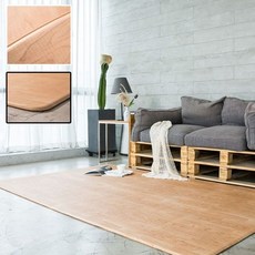 층간소음방지 거실 바닥 쿠션매트 북유럽 PVC 놀이방 ths+98245Te, 230-140-1.5cm