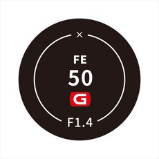 [코엠스킨] 소니 FE 50 F/1.4 GM 렌즈 뒷캡 스킨, 1개