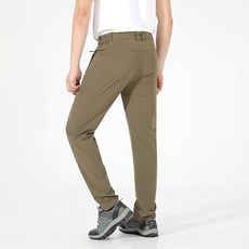 男款休閒長褲 彈性速乾耐磨 輕薄運動長褲 多口袋設計