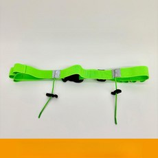다사그레이 배번표 마라톤대회 마라톤배번표고정, 1개, 기본 그린 (에너지 젤 챔버 없음)