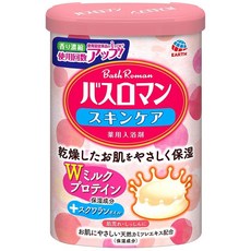 의약 부외품 어스 제약 목욕 로만 입욕제 스킨 케어 W 우유 단백질 600g, 1개