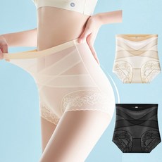 디와이 1+1 여성 뱃살 똥배 하이웨스트 보정 속옷 팬티