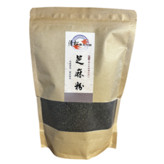 清松養生小館 西港純黑芝麻粉 600g 未脫油 營養豐富 全素, 1個