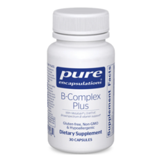 퓨어인캡슐레이션 비타민B 복합체 플러스 B-Complex Plus 30캡슐 1개, 30정