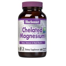 블루보넷 Chelated Magnesium 킬레이트 마그네슘 60캡슐 3개 킬레이트화, 60정