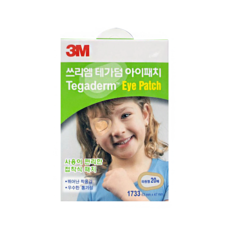 3M 1733 테가덤 아이패치 20매 어린이 눈교정, 5개