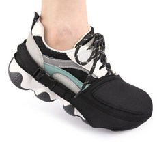 기어 변속기 미끄럼 방지 및 낙하 방지를 위한 모터사이클 부츠 슈 프로텍터, 02 Grey