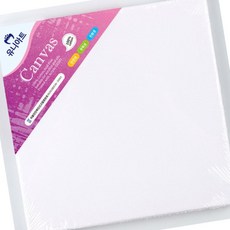 디케이원 취미키트 미술용 캔버스천 액자 사각 20x20cm