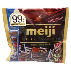 meiji 明治 牛奶巧克力大包裝 38入, 1個, 152g