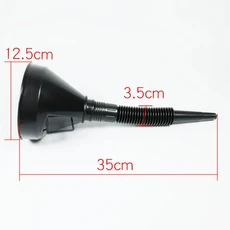 호환 차량 오일 필터 제거 도구 스플래시 방지 오일 연료 충전 도구 깔때기 필터 제거 깔때기 차량 오일