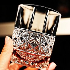 【開發票/統編】水晶玻璃杯 洋酒杯 威士忌杯 啤酒杯 大容量 水杯 酒具, 1個, 矮款特洛伊杯(6pcs)