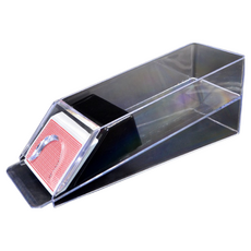 發牌器 (6副透明) 分牌器 分牌盒 發牌盒 發牌機 手動 德州撲克 21點 百家樂, 詳見包裝