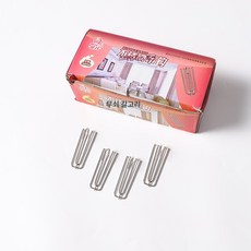 104 특A 굵은 후크 커튼 후크 4발 후크 싱글 후크 승강 후크 커튼 후크 커튼 후크 커튼 후크, 색깔1, 8개, 1개