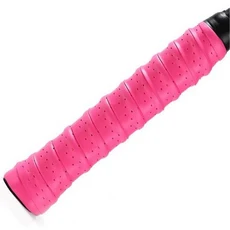 쿠쿠스토어 테니스 라켓 오버그립 미끄럼 방지 땀 테이프 흡수 랩 배드민턴 낚시 밴드 1 개, 01 Pink