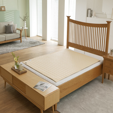 일월 아이순 순면 온열 전기매트 4 컬러, 베이지, 싱글(90 x 180 cm)