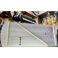 老羊樂器店 21弦 木質小古箏練習器 附收納袋, 1個