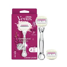 비너스 컴포트 글라이드 화이트티 면도기 본품리필 2종 택1