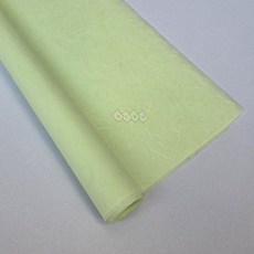 덕인 색 운용한지 Y 64x94cm 닥70% 고급형 포장 공예, 10개, 14 배추색