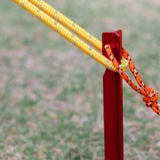 홍현마켓 메탈 텐트핀 1P 텐트설치, 골드