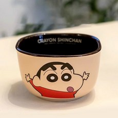 사각 투톤 세라믹 공기-커피 세라믹 아동 선물 유아 식기 공기대접세트 도자기 수저 이유 dew+50919vn