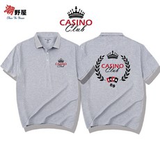 潮野屋 賭城俱樂部 博弈 撲克牌 短袖上衣 WPD-815